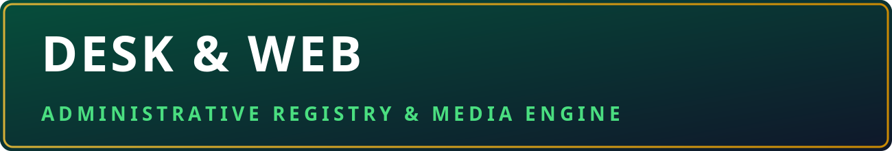 Desk & Web Official Logo