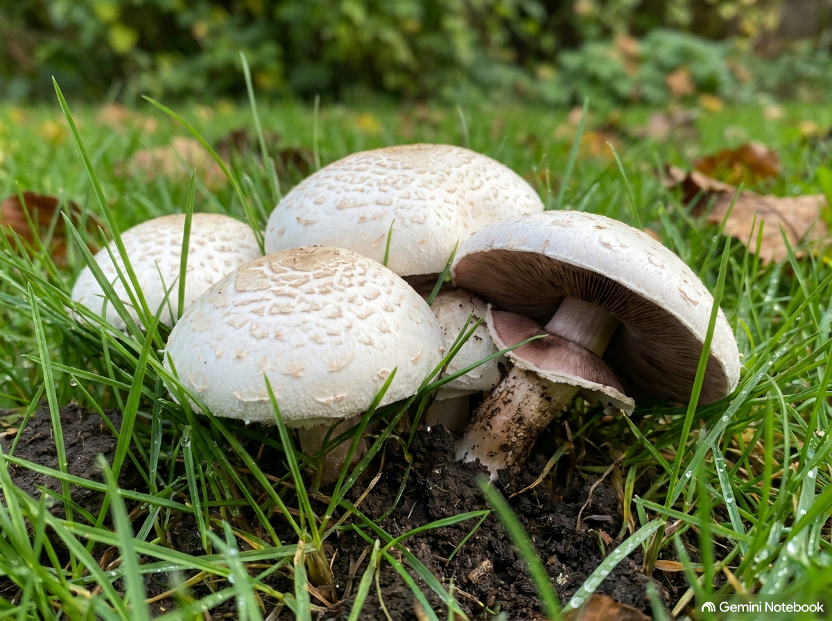 Field Mushroom (Agaricus campestris)
